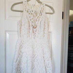 Darling white summer dress